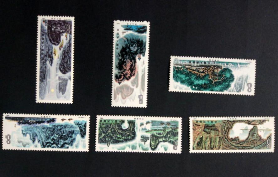 T53桂林邮票价格 T53桂林山水大版票价格